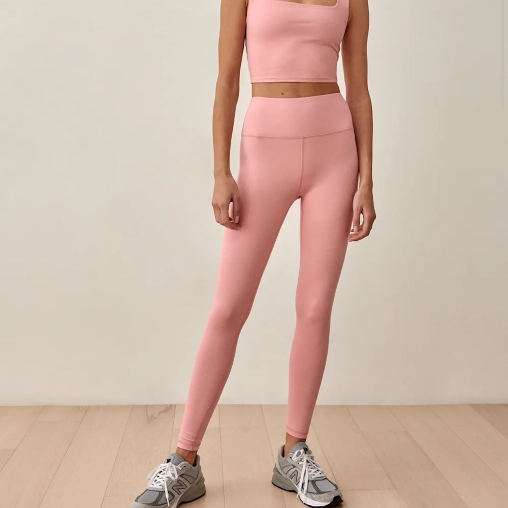 Reformation set of ecostretch pieces in carnation